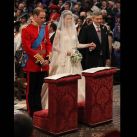 La novia eligió un diseño de la sucesora de Alexander McQueen, Sarah Burton. | AFP 