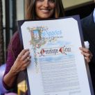 Penélope Cruz recibe su estrella en el Paseo de la Fama