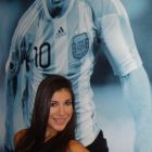 Andrea Rincón en Fútbol para Todos