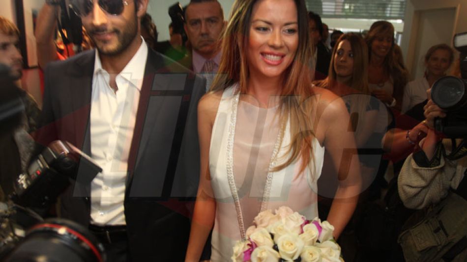 Karina Jelinek se casó con Leonardo Fariña