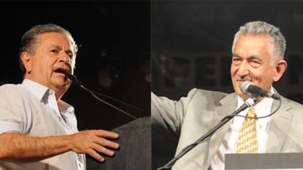 Eduardo Duhalde y Alberto Rodríguez Sáa, los pre-candidatos a presidente.
