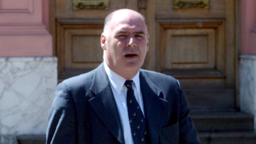 Mario Pontaquarto, en una imagen de archivo, tras asistir a un reconocimiento en la Casa Rosada en 2006.