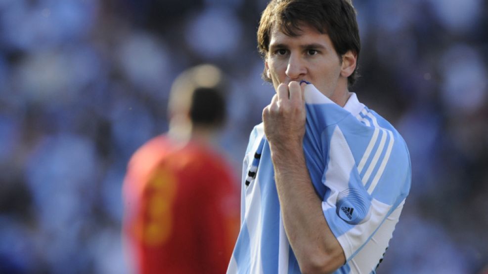 Messi dejó clara su preferencia albiceleste.