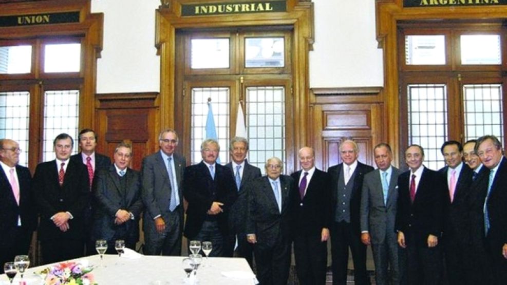 JUNTOS. Principales representantes de Unión Industrial Argentina y Asociación Empresaria Argentina