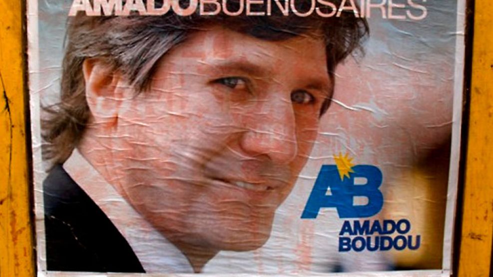Los afiches de Amado Boudou.