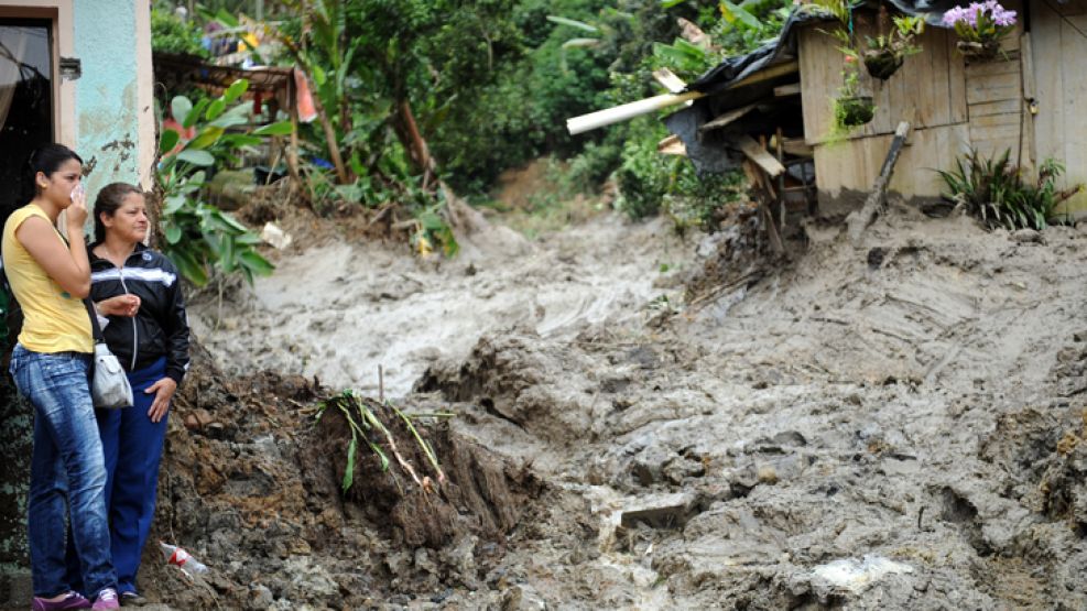 La región de Antioquia fue una de las más afectadas por las lluvias torrenciales en Colombia.