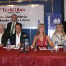 Pacho O'Donell, el Dr Pasqualini, Scioli, Marisa Brel y Karina Rabolini