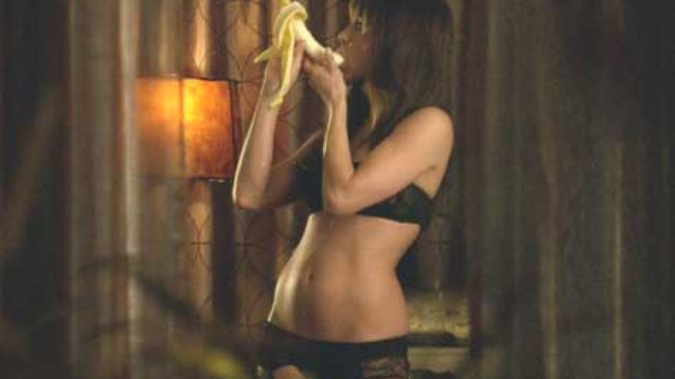 Jennifer Aniston con la banana