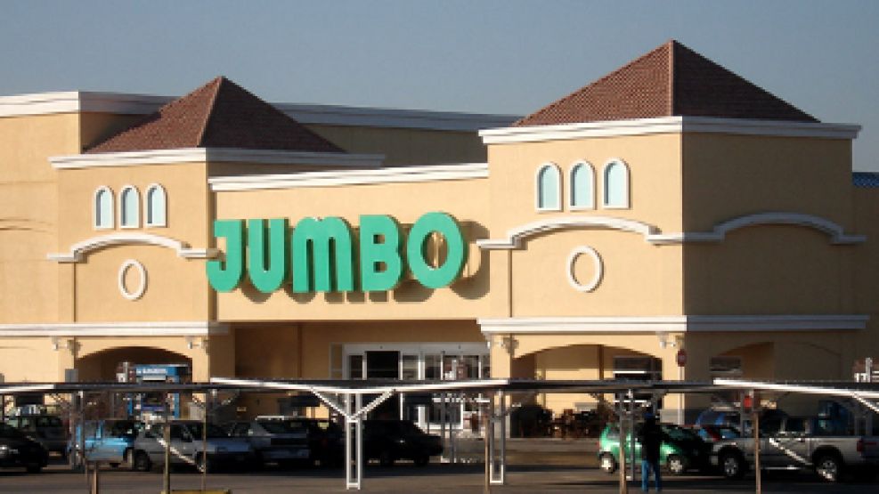 JUMBO. Cadena de supermercados emblema del Grupo Cencosud.