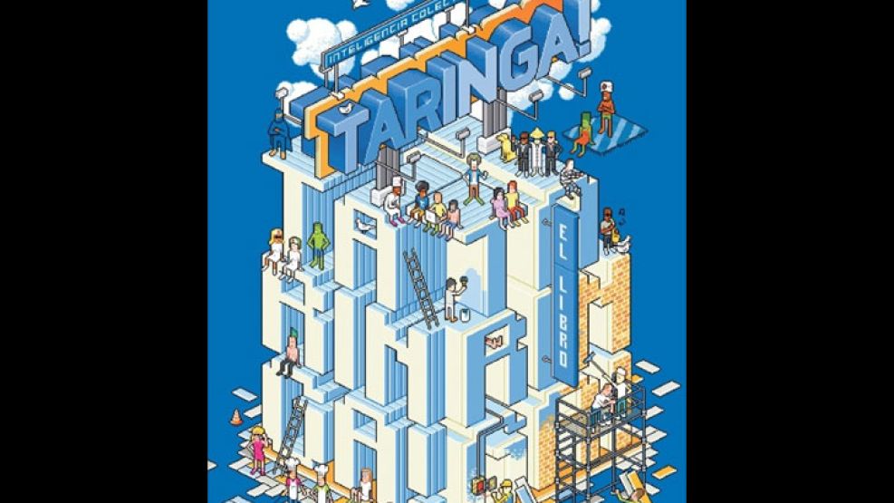 La portada del libro sobre Taringa.