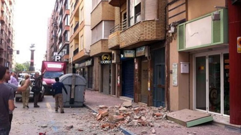 Murcia fue la localidad más afectada por los sismos en España.