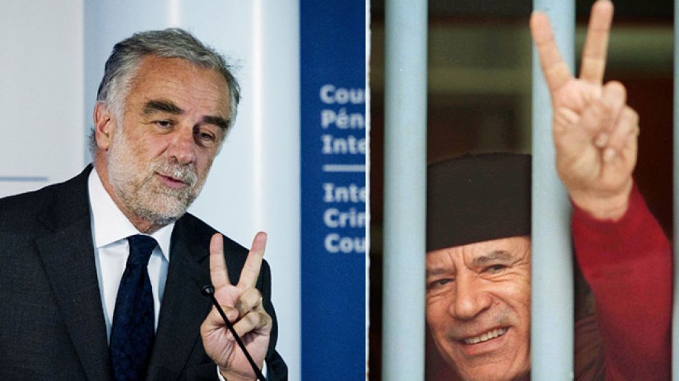 Moreno Ocampo entregó un informe sobre Kadafi en las Naciones Unidas.