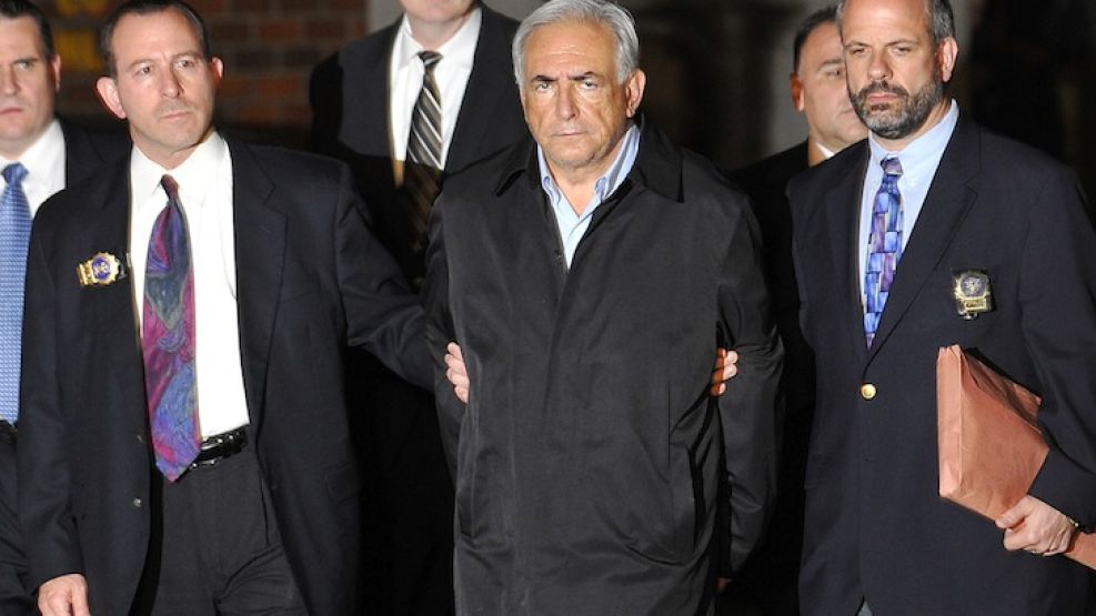 Strauss-Kahn, arrestado en Nueva York.
