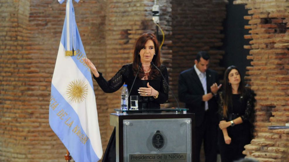 La inauguración estuvo a cargo de la presidente Cristina Fernández de Kirchner.