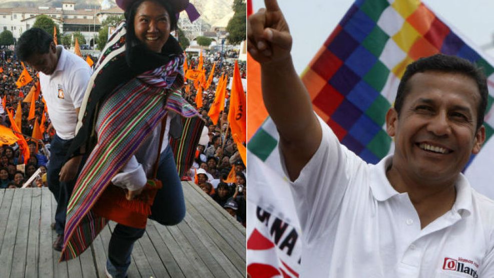 A una semana de la segunda vuelta, Fujimori y Humala se disputan el electorado con una infinidad de actos.