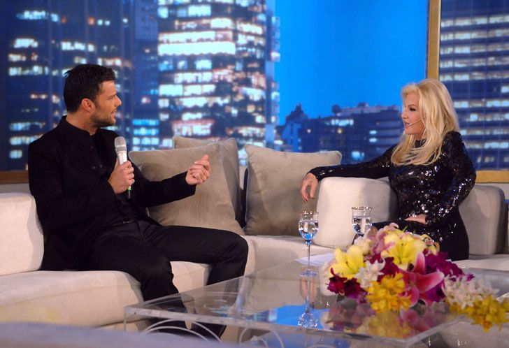 Ricky Martin con Susana