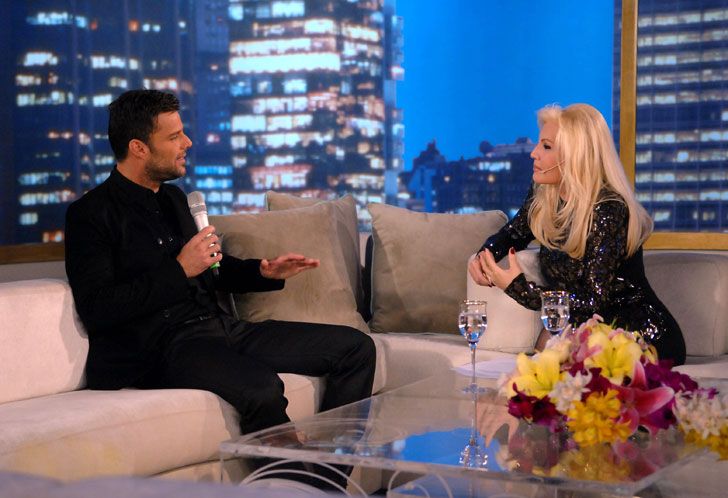 Ricky Martin con Susana