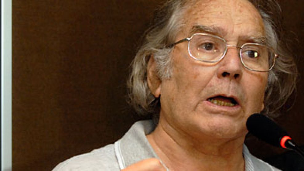 El Nobel de La Paz y presidente de Serpaj, Adolfo Pérez Esquivel.