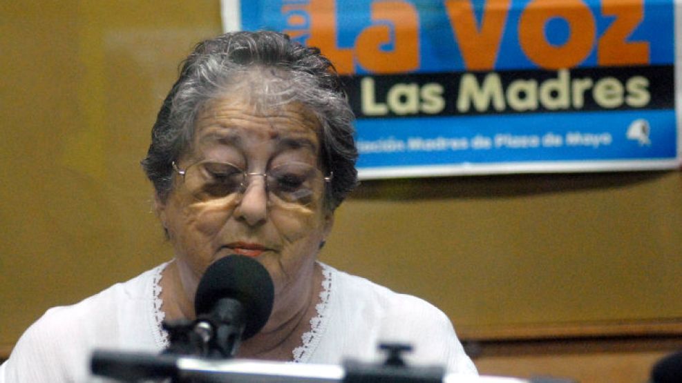 Hebe de Bonafini en la Radio de las Madres.