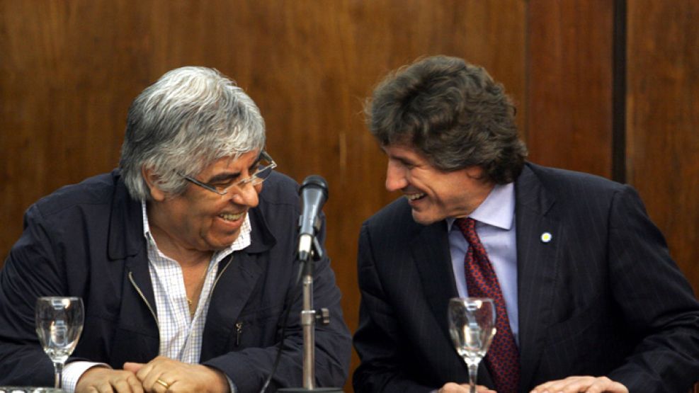 Moyano y Boudou.