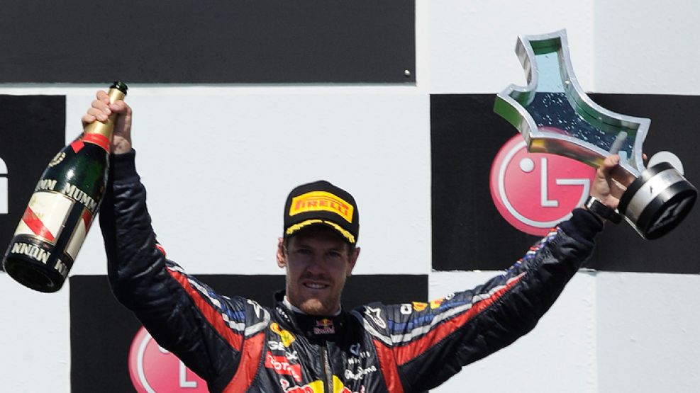 Sebastian Vettel volvió a ganar un Gran Premio.