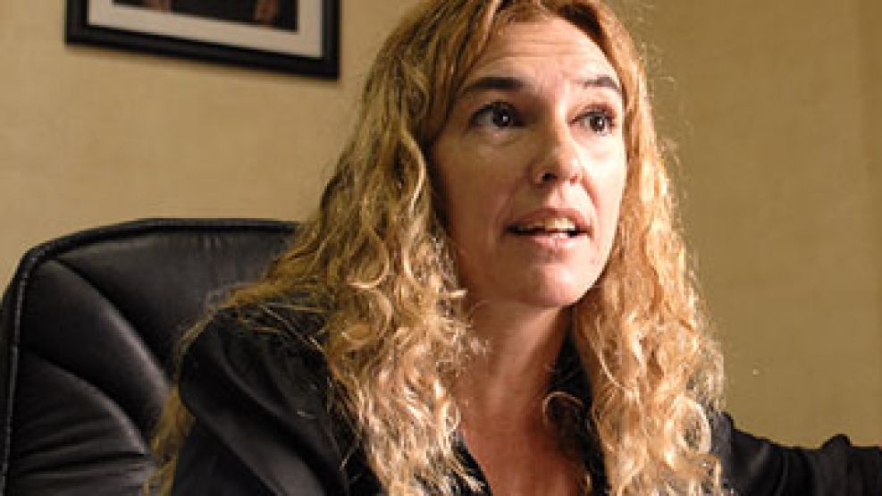 Claudio Rucci, diputada del PJ Federal y ahora candidata a vicegobernadora del duhaldismo. Es la hija del sindicalista asesinado José Ignacio Rucci.