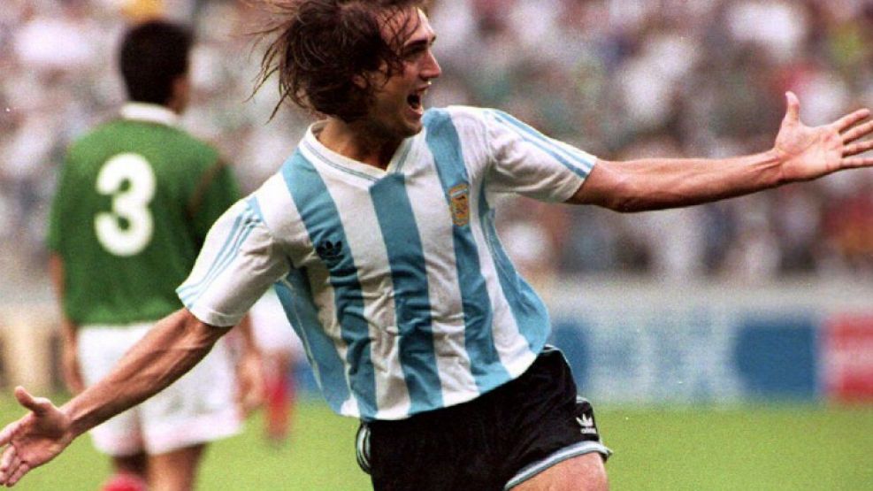 Batistuta convirtió dos goles en la final frente a México 93.