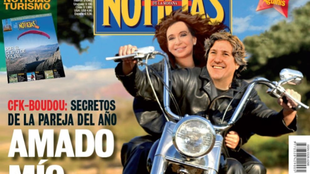 La fórmula CFK - Boudou, tapa de Noticias en esta edición.