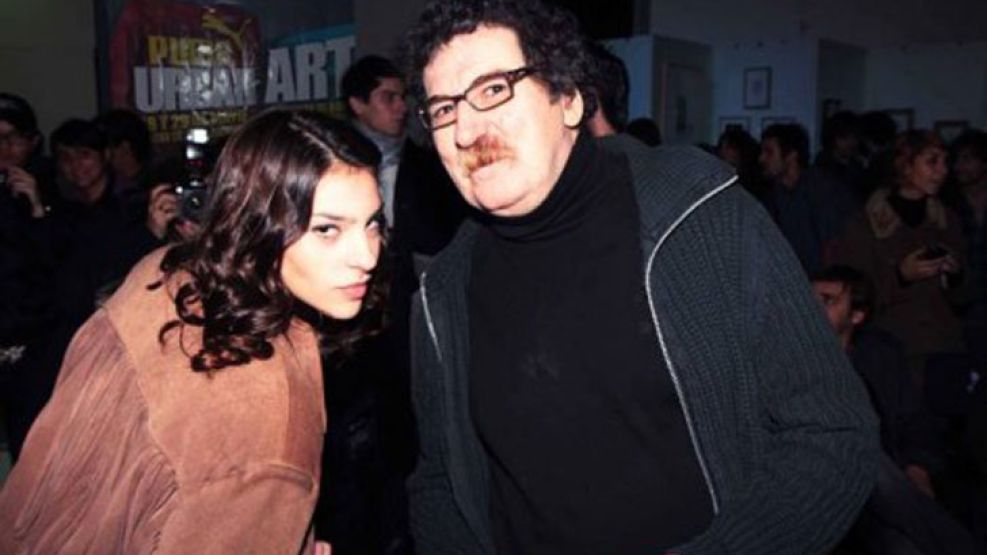 Charly García y su novia Mecha Iñigo.