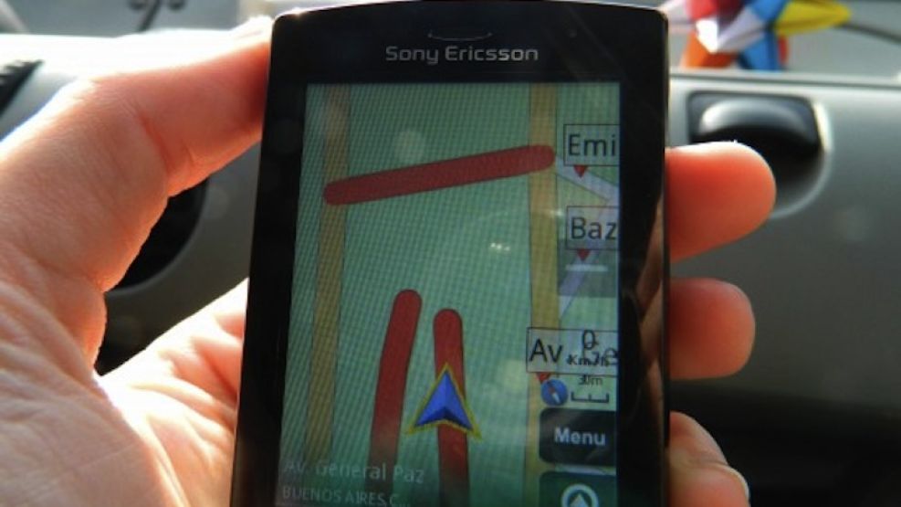 El GPS, indispensable para el viaje.