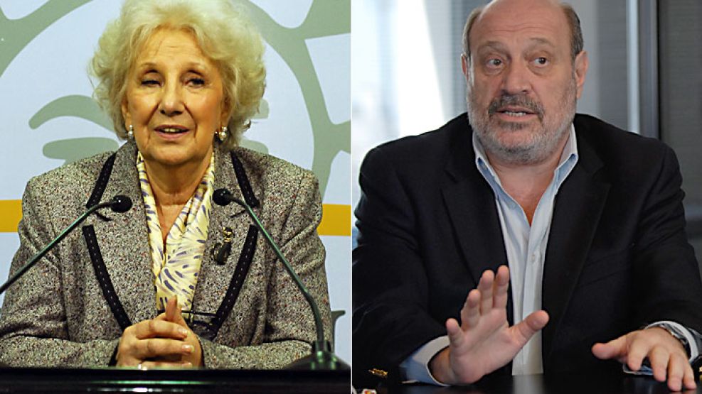 Leuco y Carlotto se cruzaron por el ADN de los Noble Herrera.