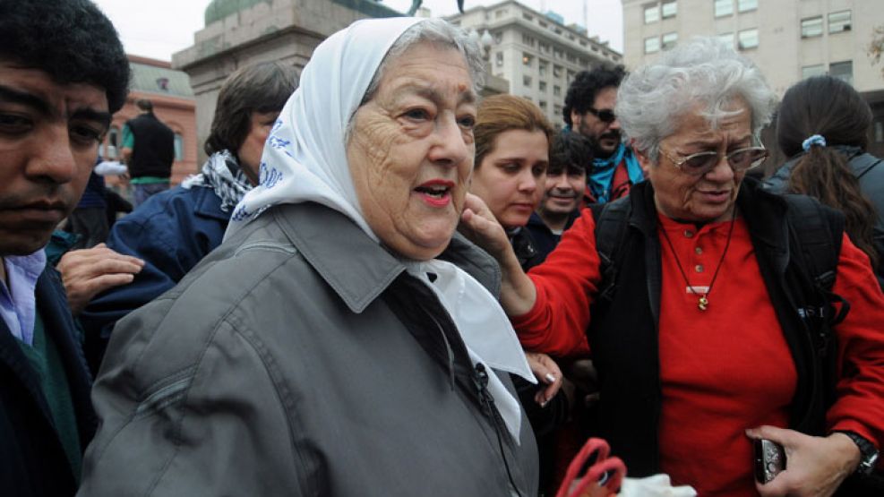 Bonafini y "Sueños Compartidos", cada vez más comprometidos.