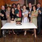 El elenco de “Un tranvía llamado deseo”, la obra protagonizada por Diego Peretti y Erica Rivas que se presenta en el Teatro Apolo, festejó las primeras 100 funciones