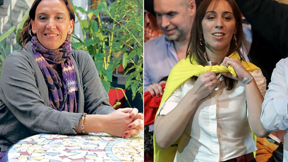 Gabriela Michetti fue vice de Macri entre 2007 y 2009, cuando tuvo que presentarse a diputada nacional. María Eugenia Vidal acompañará a Macri hasta 2013.