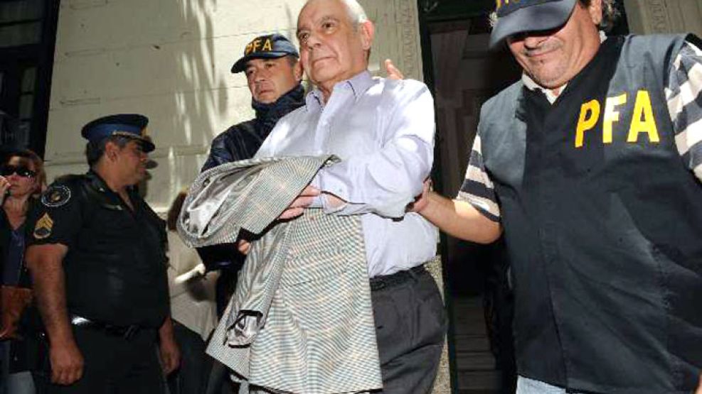 Juan José Zanola fue detenido por personal de la Policía Federal el 30 de noviembre de 2009.