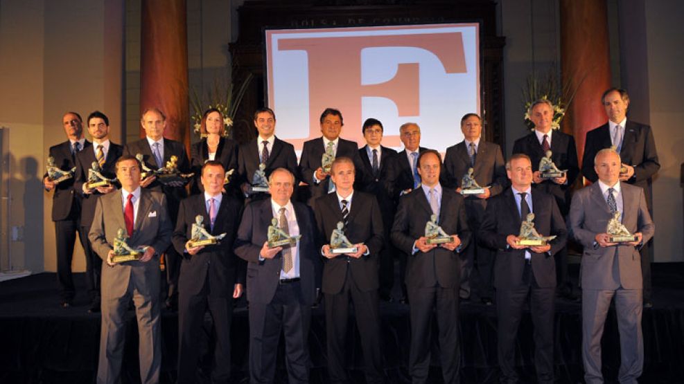 PREMIADOS. Los ganadores de los Premios Fortuna a mejores empresas. 