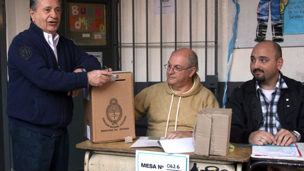 El voto de Duhalde.