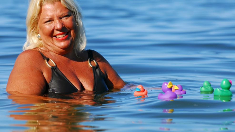 Las mejores fotos periodísticas del 2010: Elisa Carrió en Punta del Este.