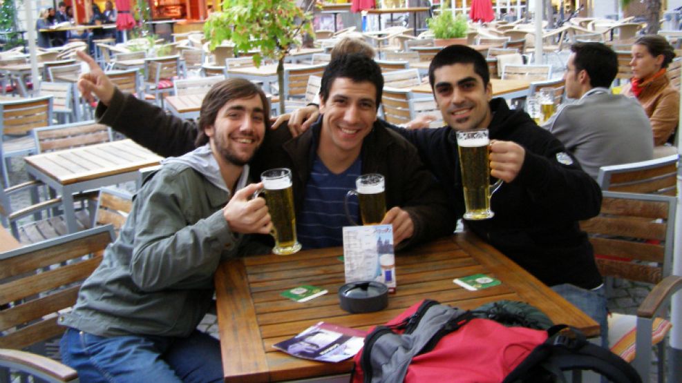 Gerónimo, estudiante de ingeniería de sistemas de 26 años, en Alemania.