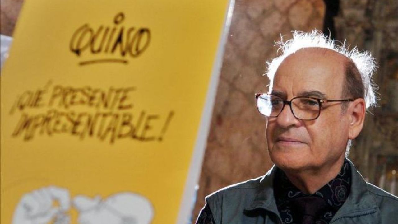 Exitoina Quino será homenajeado en Roma