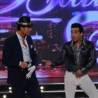Marcelo imita los pasos de Iripino al estilo Jackson