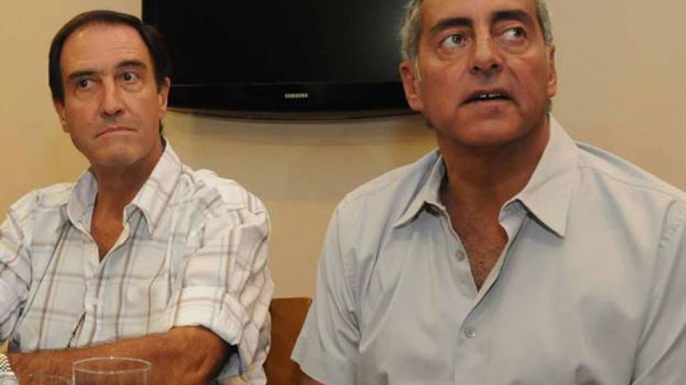 Roberto Iglesias y Víctor Fayad, los candidatos de la UCR a gobernador e intendente de Mendoza. 
