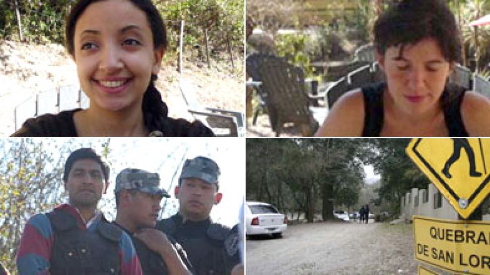Moumni Houdeo y Cassandre Bouvier fueron halladas asesinadas hace un mes en la Quebrada de San Lorenzo. Gustavo Lasi, el principal acusado.