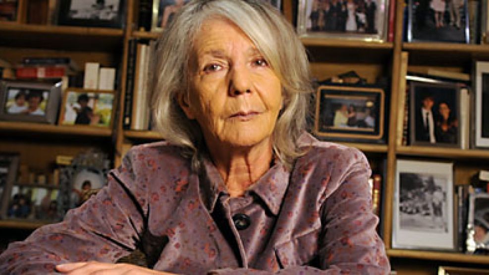 La intelectual y crítica literaria, Beatriz Sarlo.