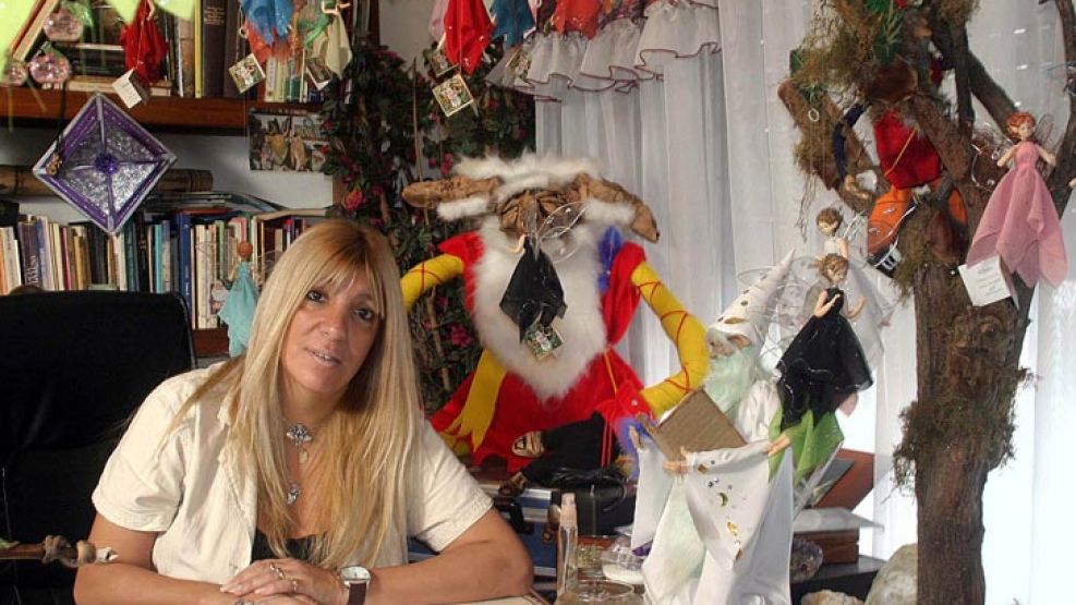 Liliana Chelli es especialista en duendes y hadas.