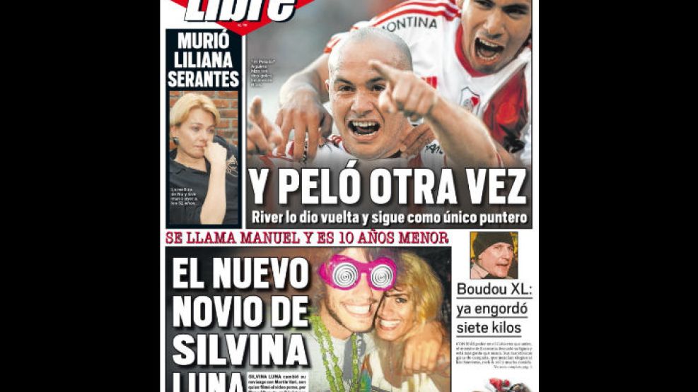 Tapa del diario más rápido del país.