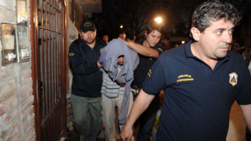 Uno de los sospechoso del crimen de la niña Candela Rodriguez, descubierto el 31 de agosto en el partido bonaerense de Hurlingham.