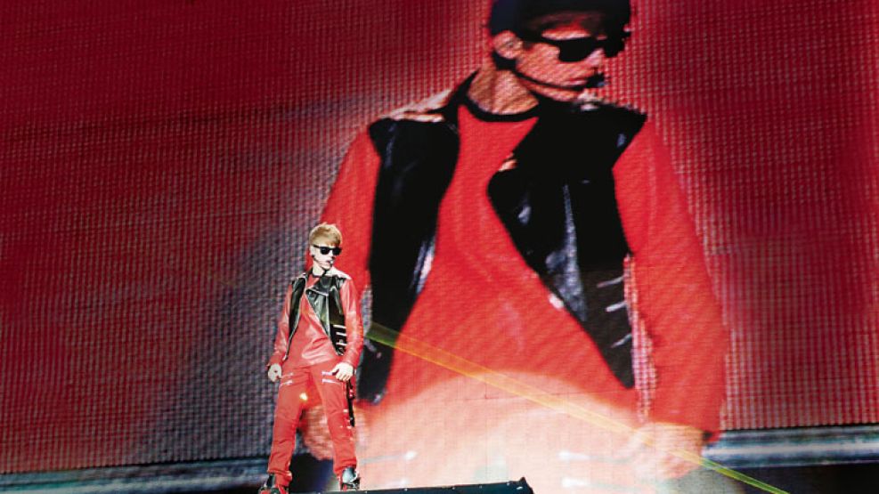 Justin Bieber desata pasiones en Argentina.