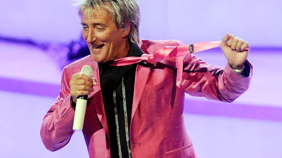 Rod Stewart tocará este fin de semana en Vélez.