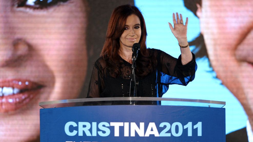 Habla la Presidenta reelecta.